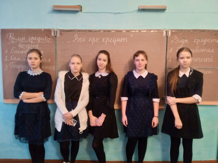 Классный час в 7 классе "Все про кредит".